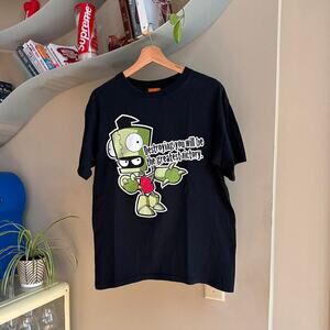 Vintage 2004 Invader Zim Cartoon Shirt